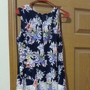 Vibrant colored, new , size 12 with tag on dress from DressBarn
